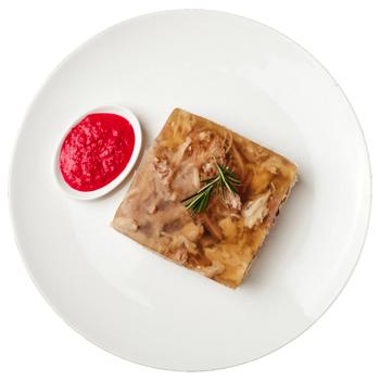 Холодец Auchan с мясом курицы - купить, цены на Auchan - фото 1