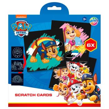 Набір для творчості Moxy PawPatrol Скретч-картки