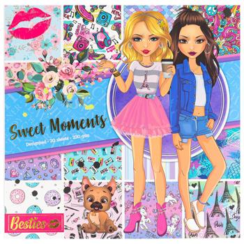 Блокнот для дизайну Besties Sweet Moments - купити, ціни на КОСМОС - фото 1