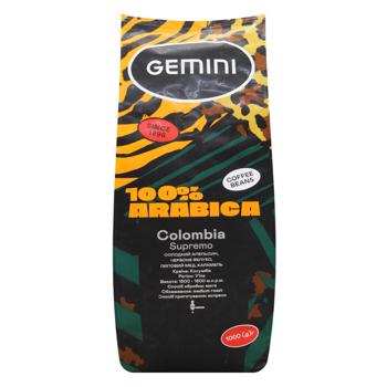 Gemini Colombia Supremo Coffee Beans 1kg - buy, prices for MegaMarket - photo 2