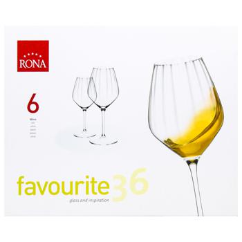 Rona Favorite Wine Glass 360ml 6pcs - buy, prices for Za Raz - photo 2