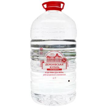 Вода питьевая Дереновская Купель негазированная 6л - купить, цены на Эпицентр FOOD - фото 1