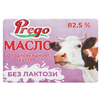 Масло Prego солодковершкове безлактозне 82,5% 180г - купити, ціни на - фото 2