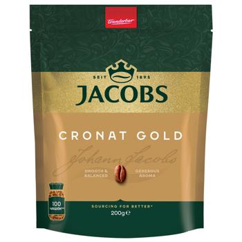 Jacobs Cronat Gold Instant Coffee 200g - buy, prices for Torba - photo 1
