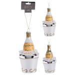 Champagne Christmas Tree Decoration 120*65mm