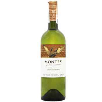 Вино Montes Sauvignon Blanc біле сухе 13,5% 0,75л - купити, ціни на AlcoHub - фото 1