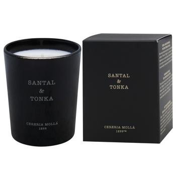 Аромасвеча Cereria Molla Santal & Tonka мини 70г - купить, цены на WINETIME - фото 1