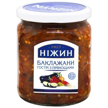 Nizhyn Eggplant with Oriental Spices Spicy 460g - buy, prices for Auchan - photo 1
