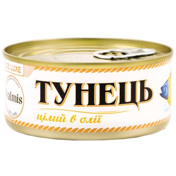 Тунец Valmis De Luxe целый в масле 150г - купить, цены на Auchan - фото 1