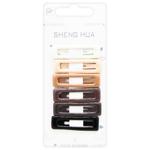 Rectangular Hair Clips 6pcs 3126-9