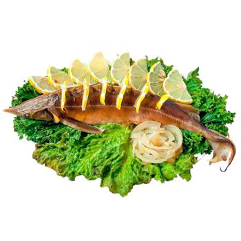 Whole Baked Sturgeon