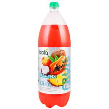 Напиток газированный Biola Fruit Water Экзотик 2л - купить, цены на Чудо Маркет - фото 2