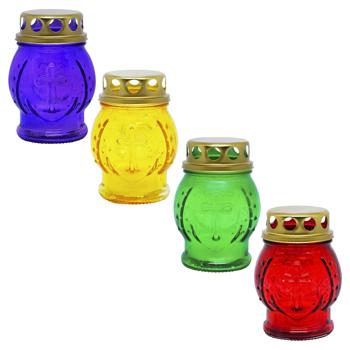 Свічка ЛС 400 скляна - купить, цены на КОСМОС - фото 1