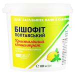 Бішофіт Полтавський "Кристалічний концентрат " з ефірною олією лимону та м'яти 1000мл