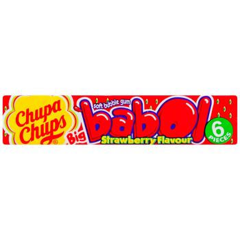 Chupa Chups Big Babol Chewing Gum with Strawberry Flavor 27.6g - buy, prices for ULTRAMARKET - photo 1