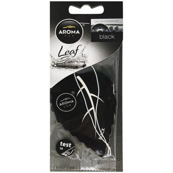 Ароматизатор Aroma Car Leaf Black - купити, ціни на МегаМаркет - фото 1