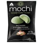 Морозиво Рудь Mochi Пломбір Фісташка з макарунсами 50г