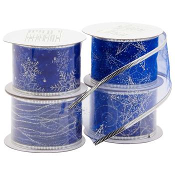 Actuel Blue Decorative Ribbon 5x270cm