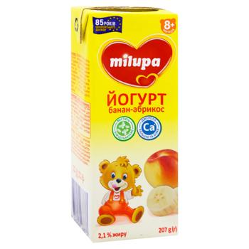 Йогурт Milupa Банан-Абрикос 2,1% 207г - купить, цены на - фото 3