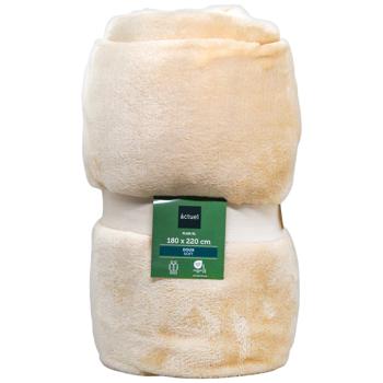 Actuel Sand Plaid 180*220cm - buy, prices for Auchan - photo 1