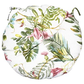 Provence Villa Flowers Round Chair Cushion 40cm - buy, prices for MegaMarket - photo 1