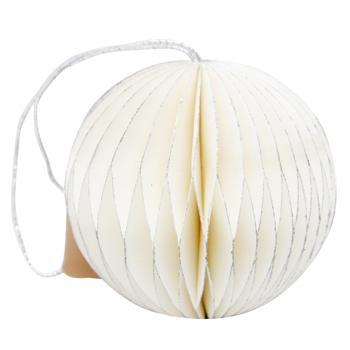 Куля ялинкова Koopman паперова 6см в асортименті - купити, ціни на NOVUS - фото 3