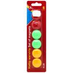 Набір магнітів для дошки Klerk 6шт 3см KL80