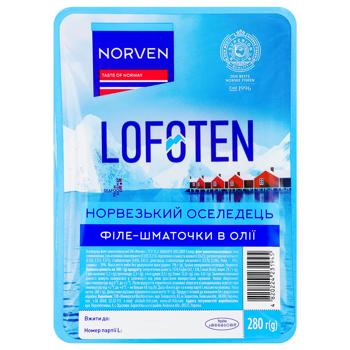Оселедець Norven Lofoten в олії 280г - купити, ціни на - фото 3