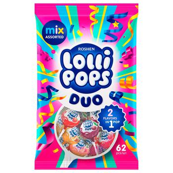 Roshen Lollipops Caramel with Yoghurt Flavors 920g - buy, prices for METRO - photo 1