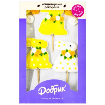 Dobryk Bunnies Confectionery Decorations - buy, prices for NOVUS - photo 5