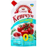 Korolivskyi Smak Tender Light Ketchup with Sweetener 250g