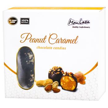 MonLasa Candies with Peanuts and honey Caramel without Sugar 140g - buy, prices for - photo 1