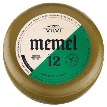 Vilvi Zalgiris Memel Reserve Cheese 12 months 40% - buy, prices for Chudo Market - photo 1