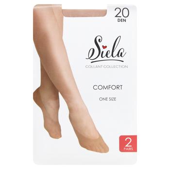 Подследники женские Siela One Size 2 пари Natural - купить, цены на Biotus - фото 1