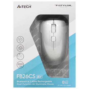 A4Tech Fstyler FB26CS Air Smoky Gray Wireless Mouse - buy, prices for - photo 2