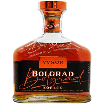 Bolgrad Cognac 5 years 40% 0.5l - buy, prices for ULTRAMARKET - photo 1