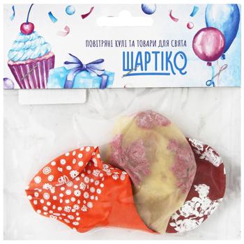 Shartiko Spring Flowers Balloons 3pcs in assortment - buy, prices for Auchan - photo 4