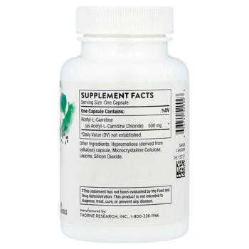 Carnitine Thorne research 60pcs Usa - buy, prices for Biotus - photo 2