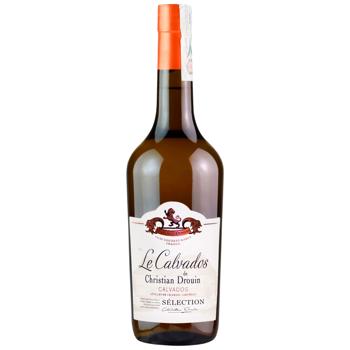 Christian Drouin Selection Calvados 40% 0.7l - buy, prices for - photo 1
