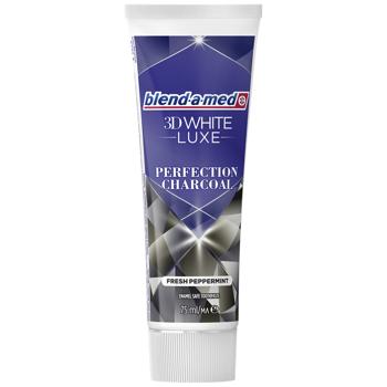 Blend-a-Med 3D White Lux Perfection Charcoal Toothpaste 75ml - buy, prices for COSMOS - photo 3