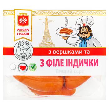 Сосиски Житомир З вершками та філе індички в/с - купить, цены на Grono - фото 1