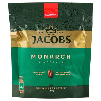Jacobs Monarch Instant Coffee 30g - buy, prices for Ideal - photo 1