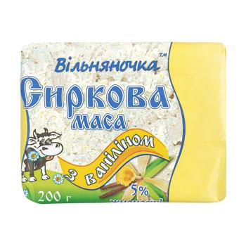 Масса творожная Вильняночка с ванилином 5% 200г