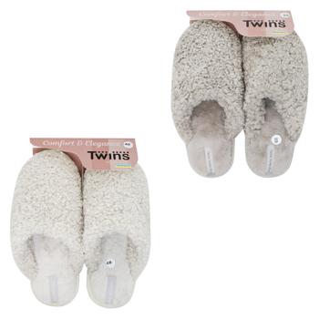 Twins Curly Indoor Women's Slippers s.36-40 - buy, prices for NOVUS - photo 1