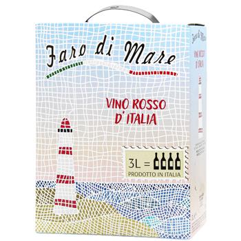 Faro di Mare Rosso Red Dry Wine 11% 3l