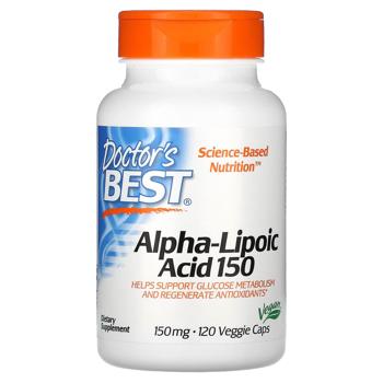 Doctor's Best Alpha-Lipoic Acid 150mg 120 capsules