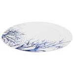 Blue wood Ceramic Plate 26cm