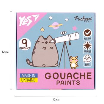 Yes Pusheen Gouache Paints 9 colors - buy, prices for Tavria V - photo 2
