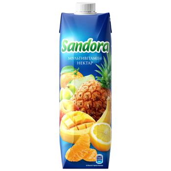Нектар Sandora мультивитаминный 0,95л - купить, цены на КОСМОС - фото 1