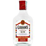Джин Gibson's London Dry 37,5% 200мл
